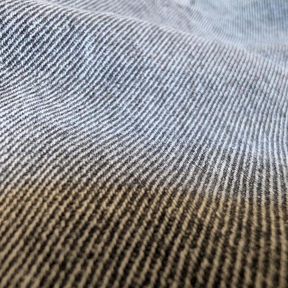 WEWOREWHAT Dark Black Wash Straight Leg High Rise Denim Pants Women 26 - Picture 7 of 7